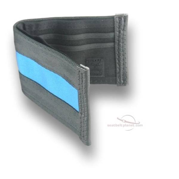 Seat belt outlet wallet