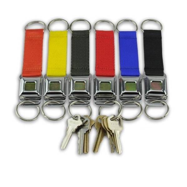 seat buckle keychain